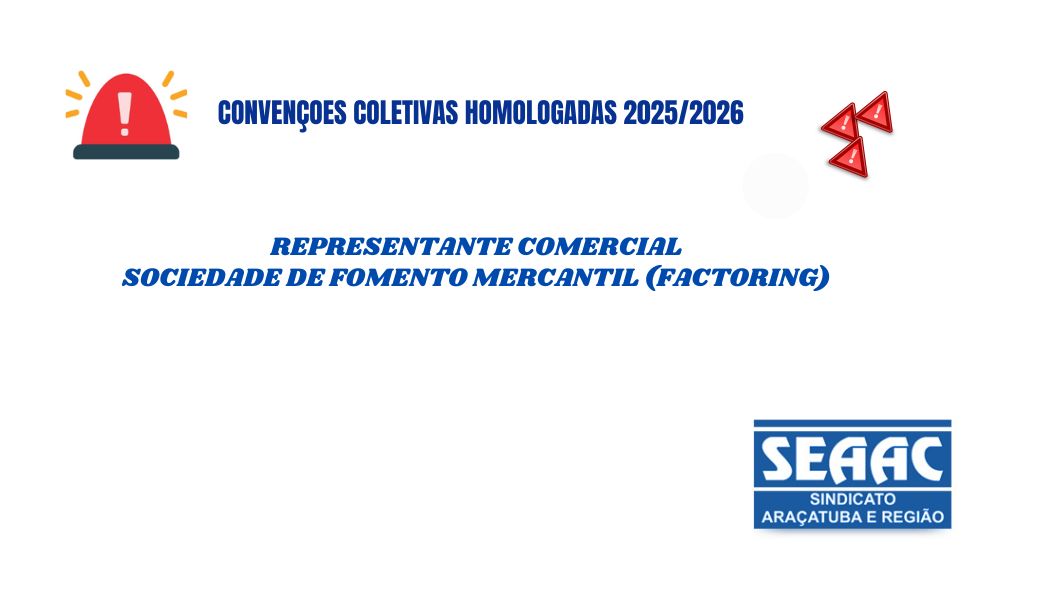 Convenções Coletivas Assinadas 2025/2026